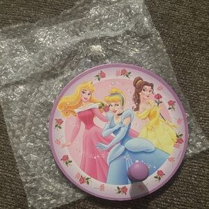 Disney Princess Pink and Purple Round Wall Hook